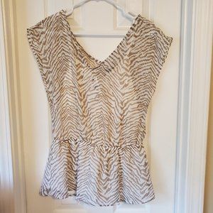 Express sheer sleeveless top